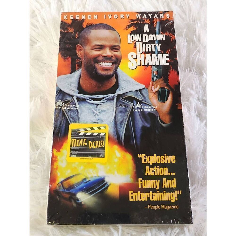 Seated VHS A Low Down Dirty Shame